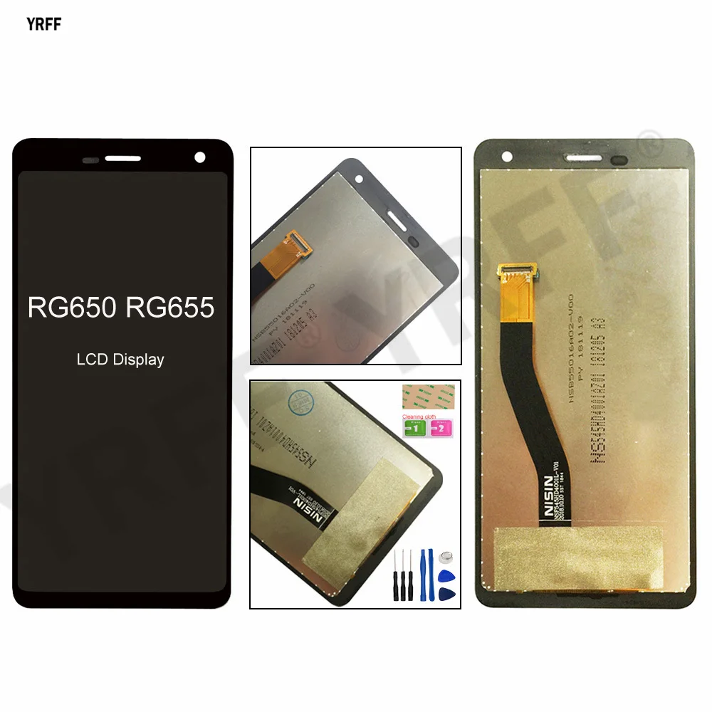 High Quality LCD Screens For RugGear RG650 RG655 LCD Display Touch Screen Digitizer Assembly Panel Sensor Phone Repair Sets
High Quality LCD Screens For RugGear RG650 RG655 LCD Display Touch Screen Digitizer Assembly Panel Sensor Phone Repair Sets