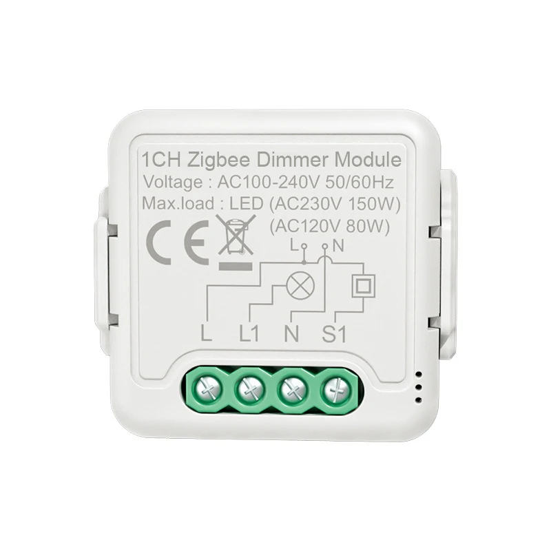 Tuya ZigBee3.0 Smart Dimmer Switch Module 1/2Gang Timer Switch Voice And Wireless Remote Control Work With Alexa Google Home
Tuya ZigBee3.0 Smart Dimmer Switch Module 1/2Gang Timer Switch Voice And Wireless Remote Control Work With Alexa Google Home