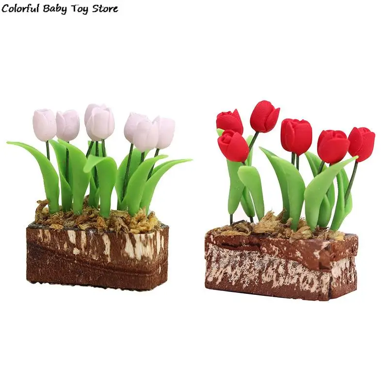 Милый кукольный домик в масштабе 1:12, миниатюрная модель с зелеными цветами, тюльпанами, имитация горшечных растений, кукольный домик, мебел...
Милый кукольный домик в масштабе 1:12, миниатюрная модель с зелеными цветами, тюльпанами, имитация горшечных растений, кукольный домик, мебел...