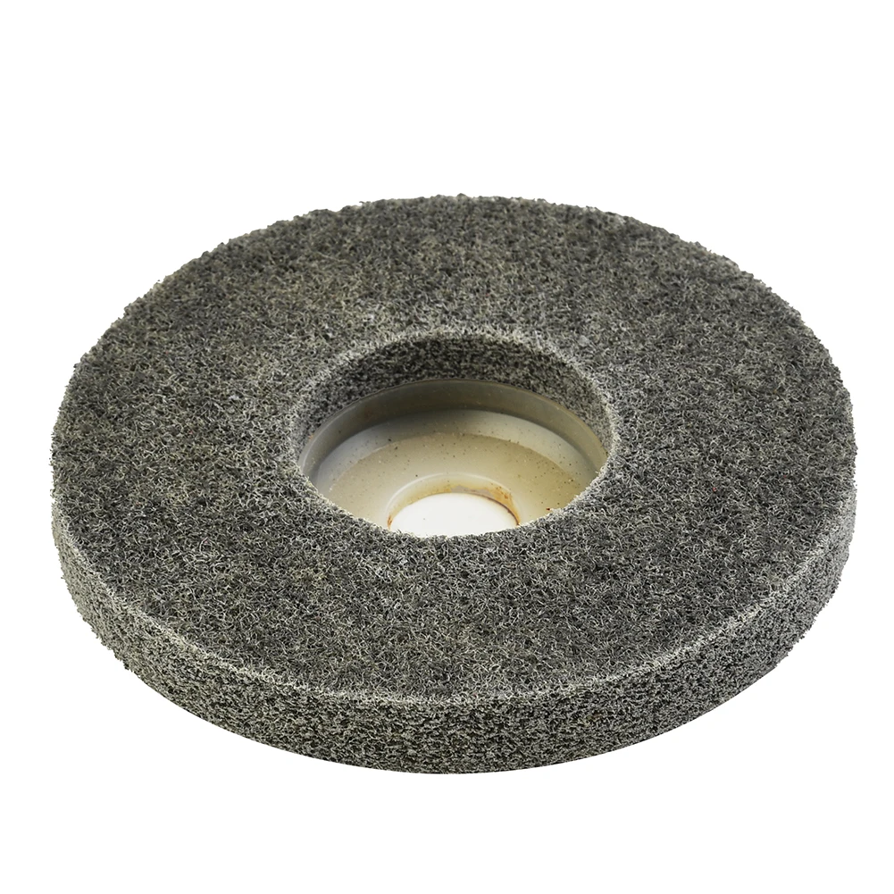 Tool Buffing Wheel 4 Inch Dark Gray Abrasive Metal Nylon Fiber Polishing Buffing Wheel Disc Angle Grinder 1pcs
Tool Buffing Wheel 4 Inch Dark Gray Abrasive Metal Nylon Fiber Polishing Buffing Wheel Disc Angle Grinder 1pcs