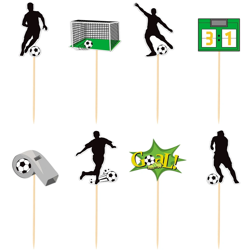 Футбольные топперы для торта Jeyomerry