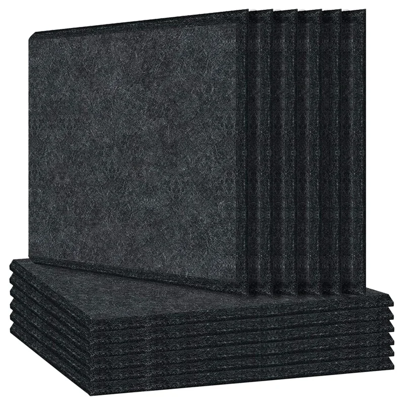 12Pack Acoustic Panels 16X12X0.4Inch Sound Proof Padding, Beveled Edge Sound Absorbing Panels For Acoustic Treatment
12Pack Acoustic Panels 16X12X0.4Inch Sound Proof Padding, Beveled Edge Sound Absorbing Panels For Acoustic Treatment