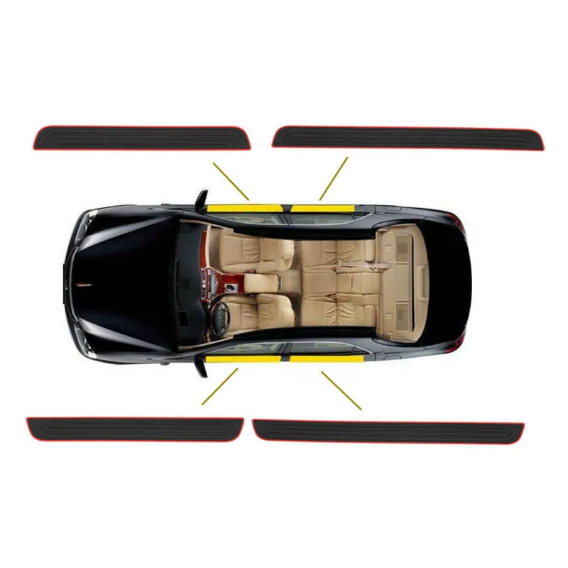 Protector Car Door Guards Red Replacement Rubber Scuff Sill Step Trim Accessories
Protector Car Door Guards Red Replacement Rubber Scuff Sill Step Trim Accessories