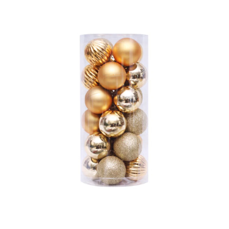24PCS Christmas Ball Ornaments Festive Party Decorative Ball Shatterproof Ornament Baub Christmas Tree Pendants Hanging Xmas
24PCS Christmas Ball Ornaments Festive Party Decorative Ball Shatterproof Ornament Baub Christmas Tree Pendants Hanging Xmas