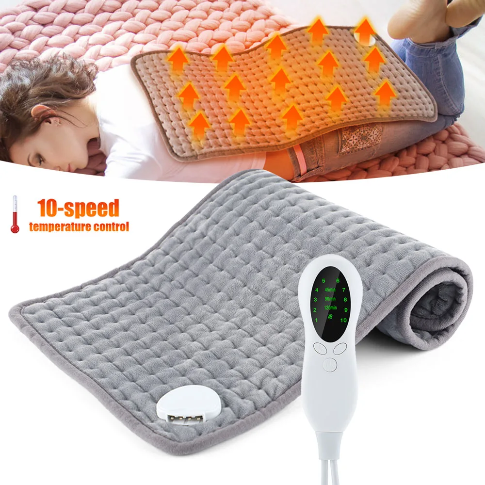 75W Electric Heating Pad Blanket Timer Physiotherapy Heating Pad For Shoulder Neck Back Spine Leg Pain Relief Winter Warm
75W Electric Heating Pad Blanket Timer Physiotherapy Heating Pad For Shoulder Neck Back Spine Leg Pain Relief Winter Warm