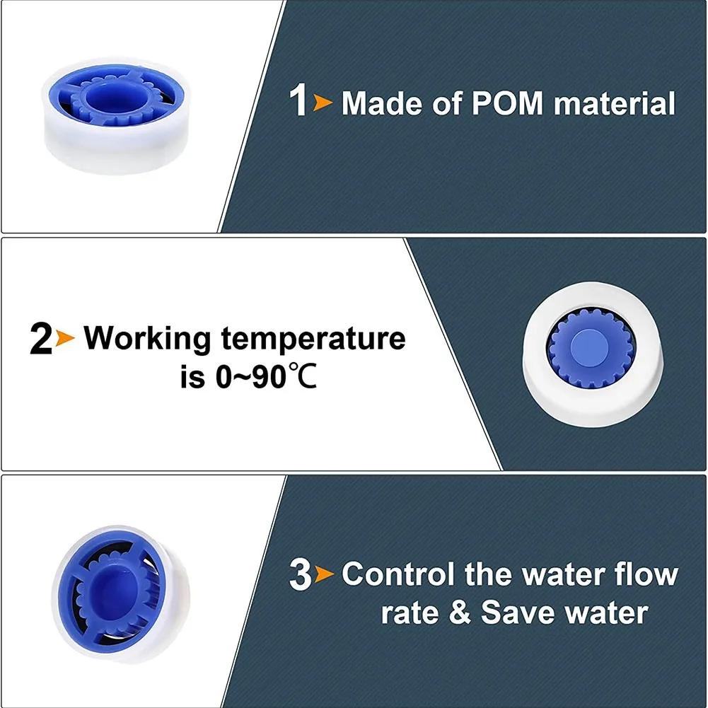 10* Disassemble Water Flow Restrictor Shower Water Flow Reducer Shower Head Limiter Set Reverse Osmosis Quick Pipe Fittiing For
10* Disassemble Water Flow Restrictor Shower Water Flow Reducer Shower Head Limiter Set Reverse Osmosis Quick Pipe Fittiing For