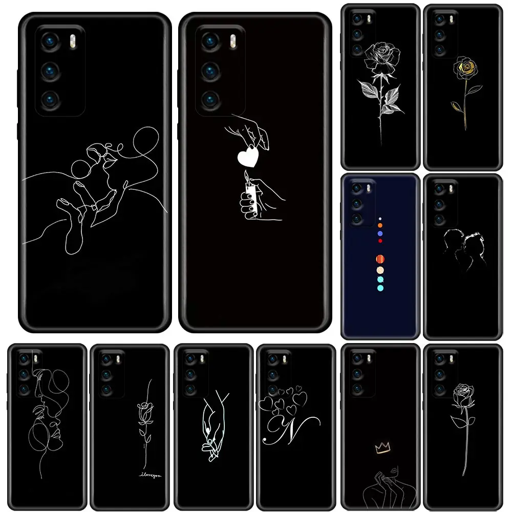 Dark line sketch hobby Phone Case for Huawei P10 Lite P20 P30 P40 Lite P50 Pro Plus P Smart Z Case Soft Silicone Cover
Dark line sketch hobby Phone Case for Huawei P10 Lite P20 P30 P40 Lite P50 Pro Plus P Smart Z Case Soft Silicone Cover