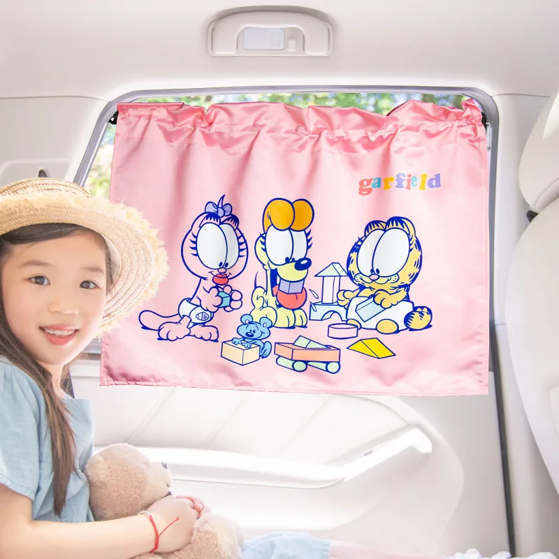 Car Window Sunshade Creative Cartoon Side Window Curtain Easy Use Suction Cup Sunshade Cover Protection Stylish Car Accessories 
Car Window Sunshade Creative Cartoon Side Window Curtain Easy Use Suction Cup Sunshade Cover Protection Stylish Car Accessories