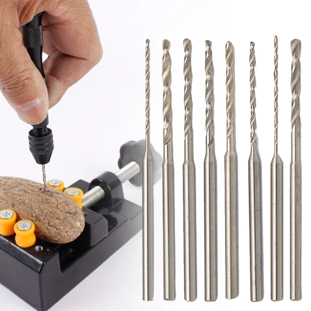 Woodworking HSS Drill Bit 0.8-2.0mm 1Pc 2.35mm Shank Straight Handle Drill Bit Wood Aluminum And Plastic Extended Twists Drill
Woodworking HSS Drill Bit 0.8-2.0mm 1Pc 2.35mm Shank Straight Handle Drill Bit Wood Aluminum And Plastic Extended Twists Drill