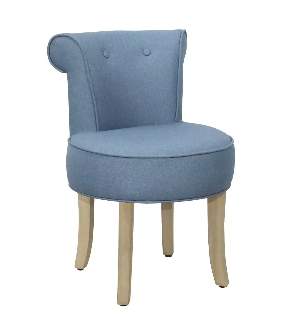 NANTES barefoot chair, Galan at night. Bedroom or dressing room. Upholstered anti tarnish.
NANTES barefoot chair, Galan at night. Bedroom or dressing room. Upholstered anti tarnish.