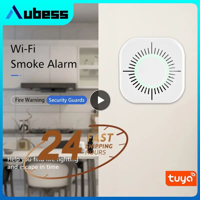 1~5PCS Smart Tuya WiFi Smoke Alarm Wireless Smoke Detector Security Protection Alarm for Home Hotel Remote Fire Alarm
1~5PCS Smart Tuya WiFi Smoke Alarm Wireless Smoke Detector Security Protection Alarm for Home Hotel Remote Fire Alarm