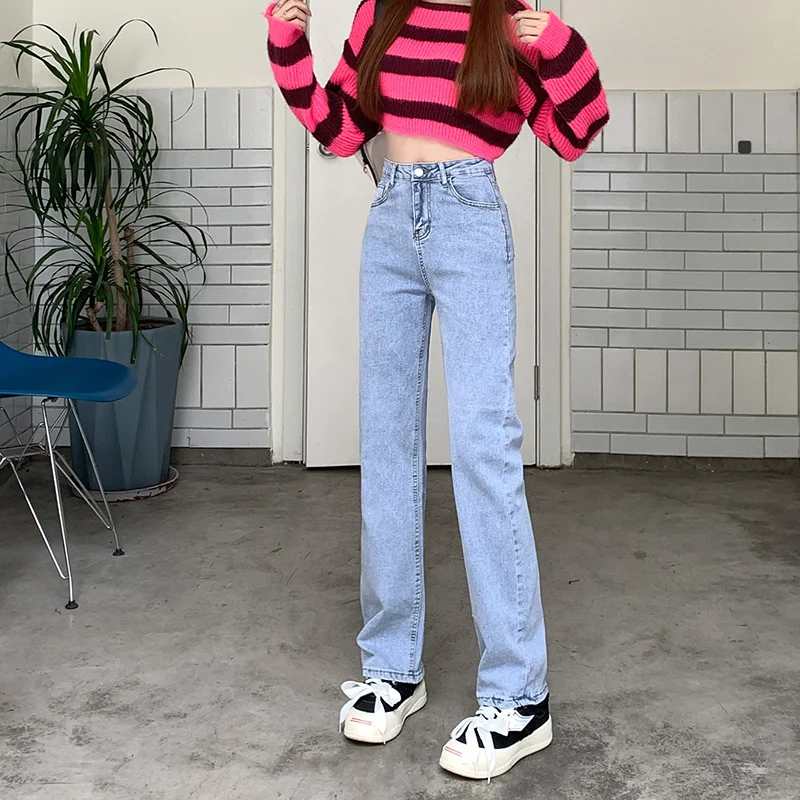 ILARES Streetwear Straight Leg Jeans Woman Korean Fashion Pant Jeans Women Women's Pants Y2k Clothes Female Clothing High Waist
ILARES Streetwear Straight Leg Jeans Woman Korean Fashion Pant Jeans Women Women's Pants Y2k Clothes Female Clothing High Waist