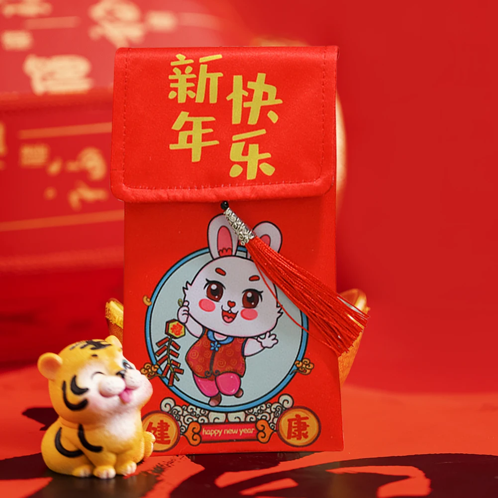 Chinese Red Envelopes Chinese New Year 2023 Rabbit Kids Money Pocket Spring Festival HongBao Money Packing Bag Wedding Gift
Chinese Red Envelopes Chinese New Year 2023 Rabbit Kids Money Pocket Spring Festival HongBao Money Packing Bag Wedding Gift
