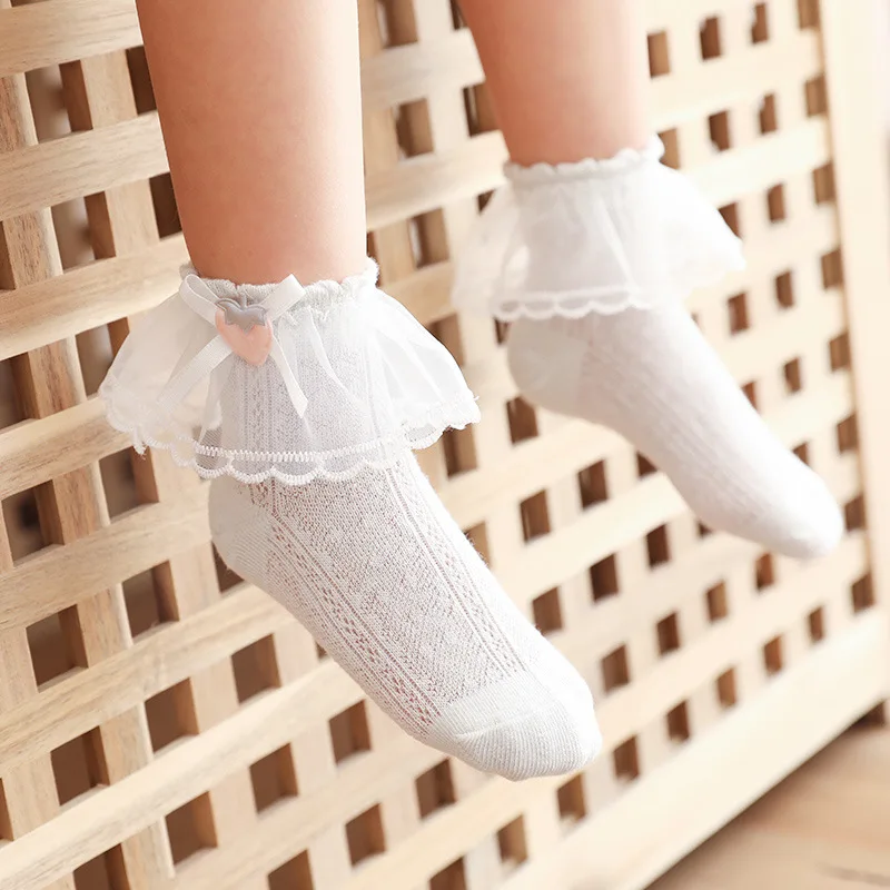 Summer Children Baby Lace Socks Bowknot Lace Socks Thin Cotton Breathable Baby Girl Socks 0-8Y
Summer Children Baby Lace Socks Bowknot Lace Socks Thin Cotton Breathable Baby Girl Socks 0-8Y