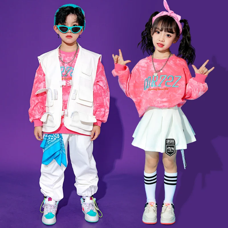 Детская одежда для выступлений для чирлидинга одежда для джазовых танцев для девочек в стиле хип-хоп модный костюм для мальчиков в стиле хи...
Детская одежда для выступлений для чирлидинга одежда для джазовых танцев для девочек в стиле хип-хоп модный костюм для мальчиков в стиле хи...