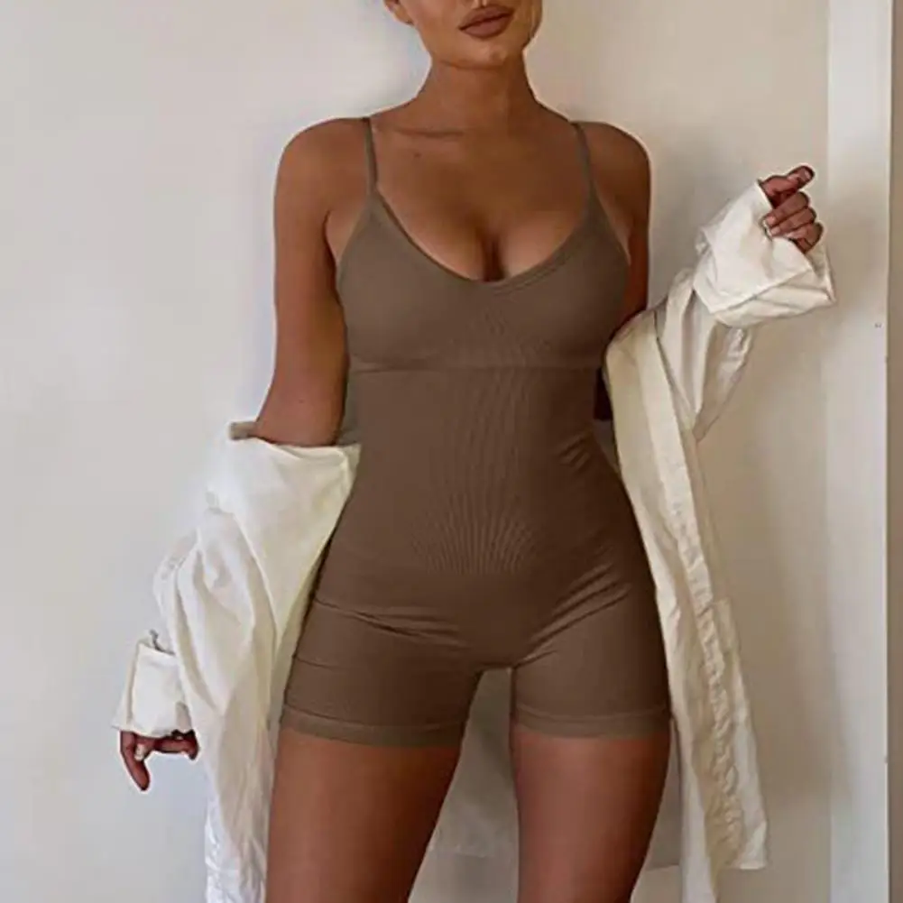 Women's Yoga Rompers One Piece Tummy Control Seamless Ribbed Jumpsuit Padded Sports Bra Romper Fashion Fitness Sportwear
Women's Yoga Rompers One Piece Tummy Control Seamless Ribbed Jumpsuit Padded Sports Bra Romper Fashion Fitness Sportwear