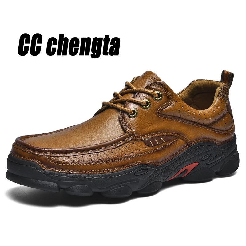 Men's Outdoor Sports Hiking Shoes Non-slip Wear-resistant Soft Bottom Travel Climbing Shoes Leather Slip-on Trekking Sneakers
Men's Outdoor Sports Hiking Shoes Non-slip Wear-resistant Soft Bottom Travel Climbing Shoes Leather Slip-on Trekking Sneakers