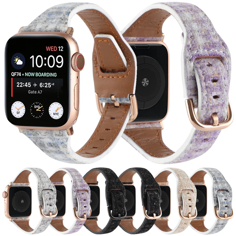 Soft Suede Leather Strap For Apple Watch Ultra band 49mm 45mm 41mm 44mm 40mm 42mm bracelet correa Fo iWatch series 8 7 6 5 3 SE
Soft Suede Leather Strap For Apple Watch Ultra band 49mm 45mm 41mm 44mm 40mm 42mm bracelet correa Fo iWatch series 8 7 6 5 3 SE