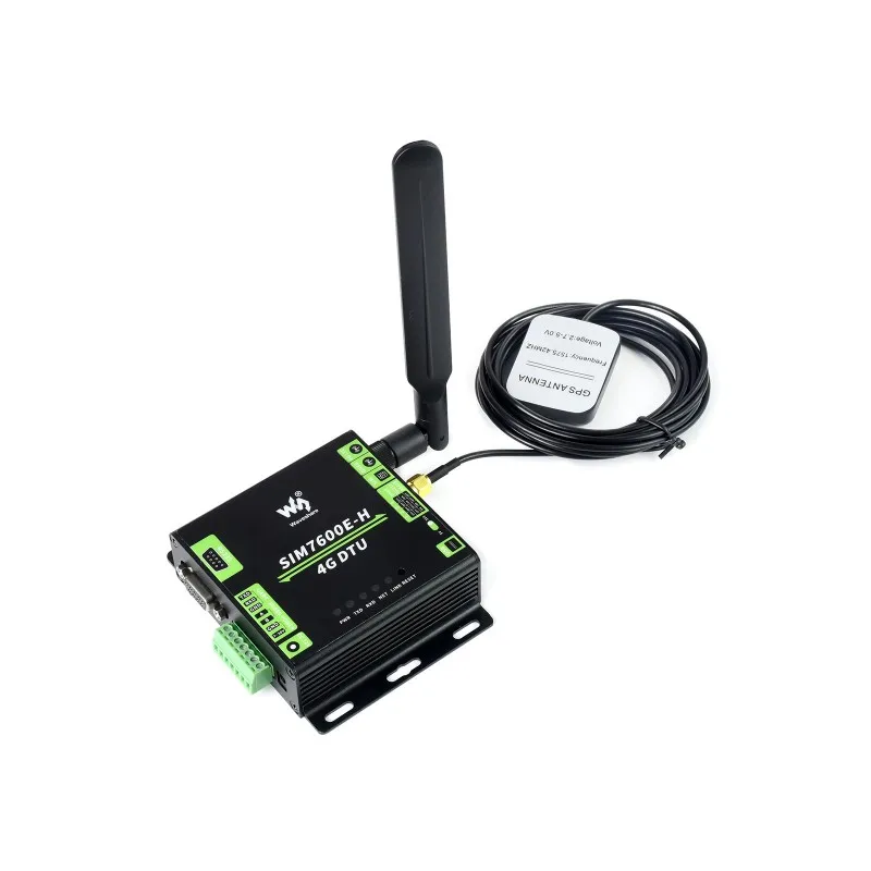 Industrial Grade SIM7600E-H 4G DTU, RS232/485/TTL to 4G LTE, GNSS, DTU Internet of Things Module
Industrial Grade SIM7600E-H 4G DTU, RS232/485/TTL to 4G LTE, GNSS, DTU Internet of Things Module