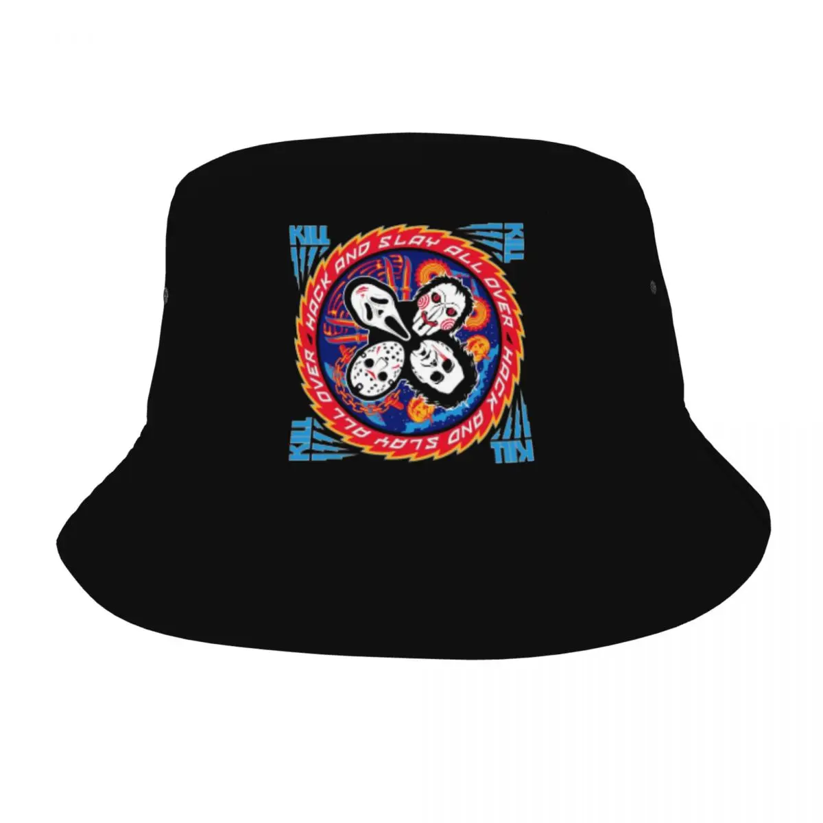 Ужасный фильм Майкл мизерс Джейсон крик лобзик Панама для путешествий Рок Поцелуй стильная уличная шляпа