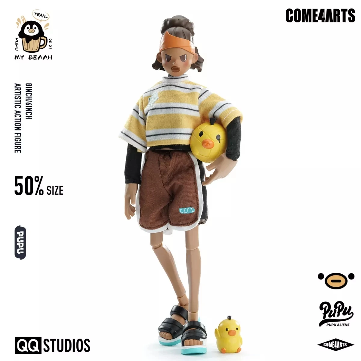 COME4ARTS Pupu My Beach Friend Series Blind Box Guess Bag Toys Doll Cute Anime Figure Desktop Ornaments Gift Collection
COME4ARTS Pupu My Beach Friend Series Blind Box Guess Bag Toys Doll Cute Anime Figure Desktop Ornaments Gift Collection