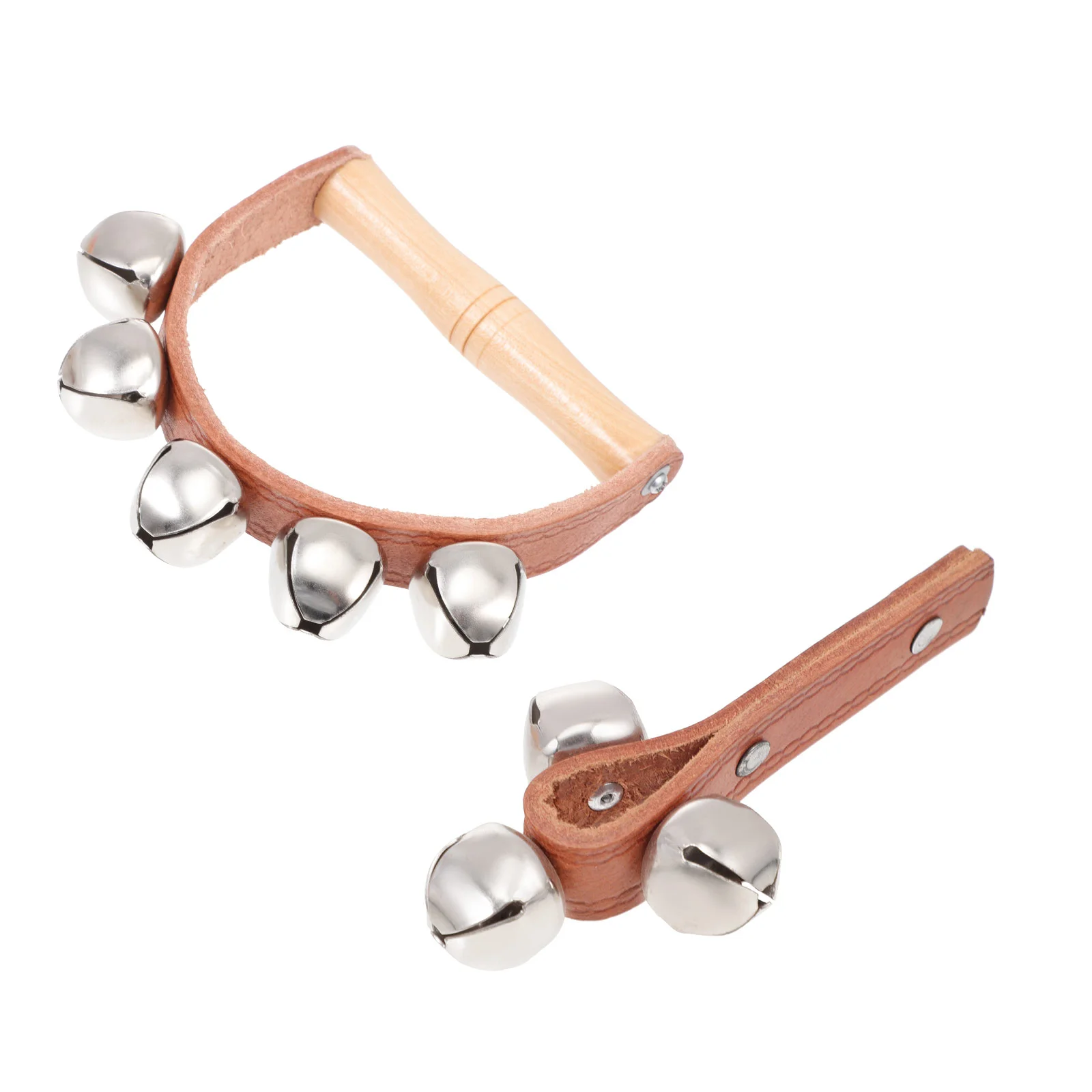 2pcs Practical Baby Handbells Baby Early Educational Toys Baby Shaker Toys 
2pcs Practical Baby Handbells Baby Early Educational Toys Baby Shaker Toys