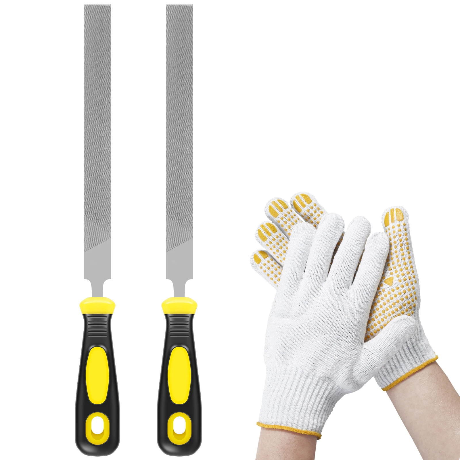 Металлическая пилка, стальная пилка, эргономичная ручная пилка, износостойкие пилки, ручной инструмент для полировки металла с перчатками для дерева, 2 шт.
Металлическая пилка, стальная пилка, эргономичная ручная пилка, износостойкие пилки, ручной инструмент для полировки металла с перчатками для дерева, 2 шт.