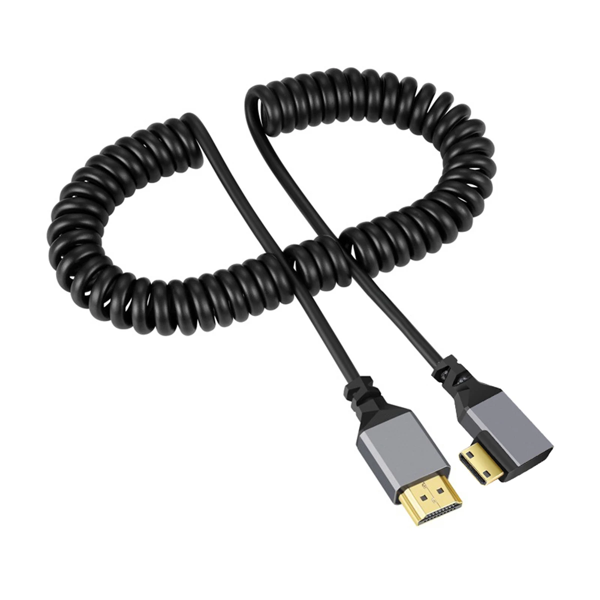 Мини HDMI 2,0 штекер-HDMI штекер 4K 60 Гц угол растяжения спиральный кабель для HDTV компьютера ноутбука монитора
Мини HDMI 2,0 штекер-HDMI штекер 4K 60 Гц угол растяжения спиральный кабель для HDTV компьютера ноутбука монитора