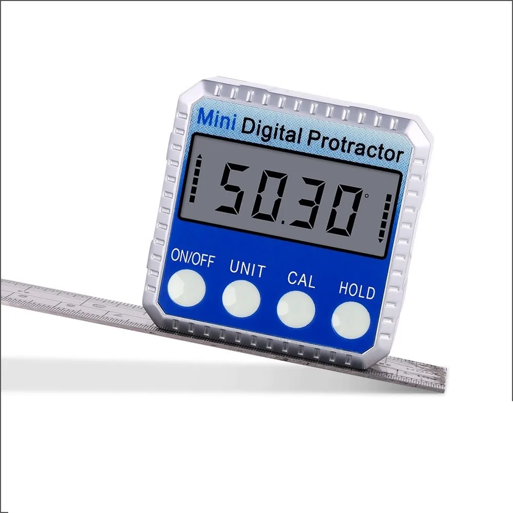 360Degree Mini Digital Protractor Inclinometer Electronic Inclinometer Tester Magnetic Bevel Measuring Tool MT2011 MT2015 MT2010
360Degree Mini Digital Protractor Inclinometer Electronic Inclinometer Tester Magnetic Bevel Measuring Tool MT2011 MT2015 MT2010