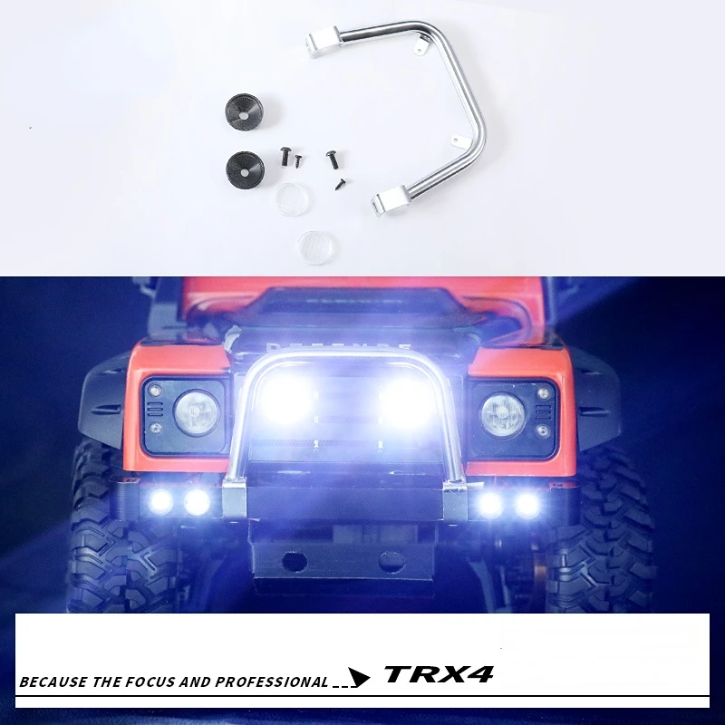 Передний бампер из нержавеющей стали для 1:10 TRX4 Defender, удаленное управление, обновленные аксессуары для автомобиля
Передний бампер из нержавеющей стали для 1:10 TRX4 Defender, удаленное управление, обновленные аксессуары для автомобиля