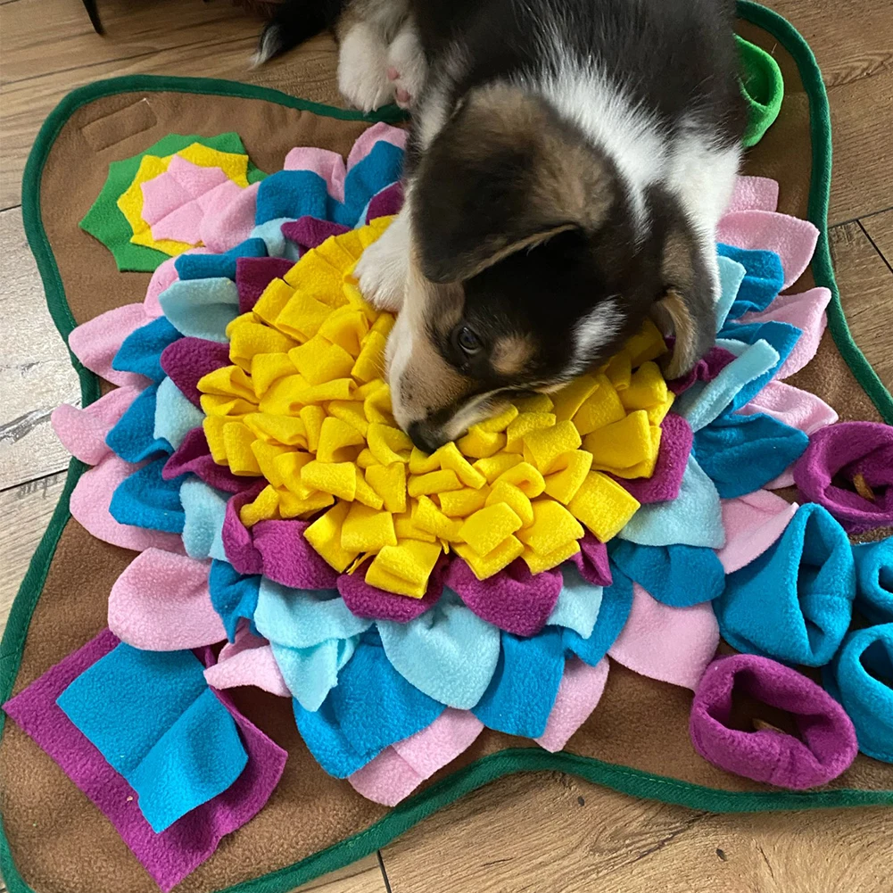Dogs Snuffle Mat Pet Leak Food Anti Choking Mat Cat Dog Training Blanket Nose Work Toy Pet Slowing Feeding Intelligence Mat
Dogs Snuffle Mat Pet Leak Food Anti Choking Mat Cat Dog Training Blanket Nose Work Toy Pet Slowing Feeding Intelligence Mat