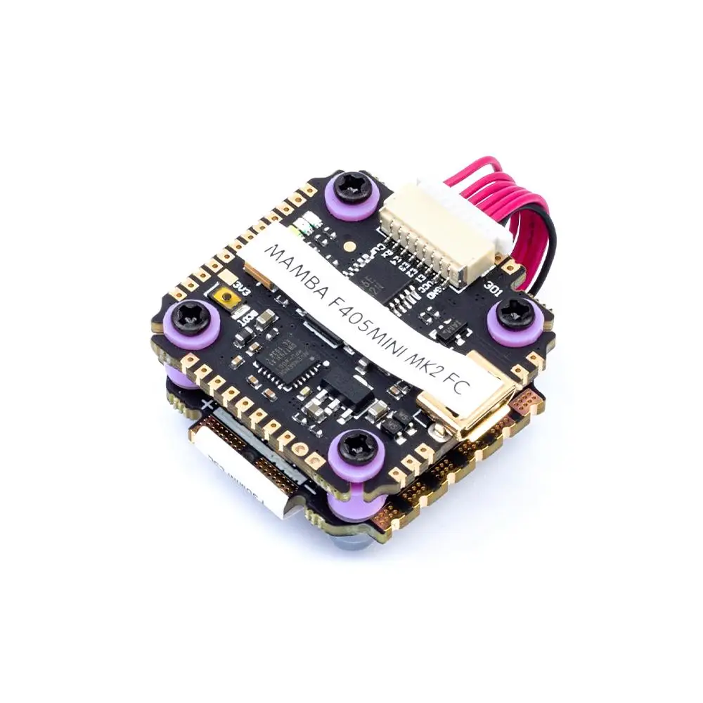 REALACC F405 Mini MK2 Betaflight F4 Flight Controller & F30 30A / 25A 3-4S DSHOT600 FPV Racing Brushless ESC for RC Drone
REALACC F405 Mini MK2 Betaflight F4 Flight Controller & F30 30A / 25A 3-4S DSHOT600 FPV Racing Brushless ESC for RC Drone