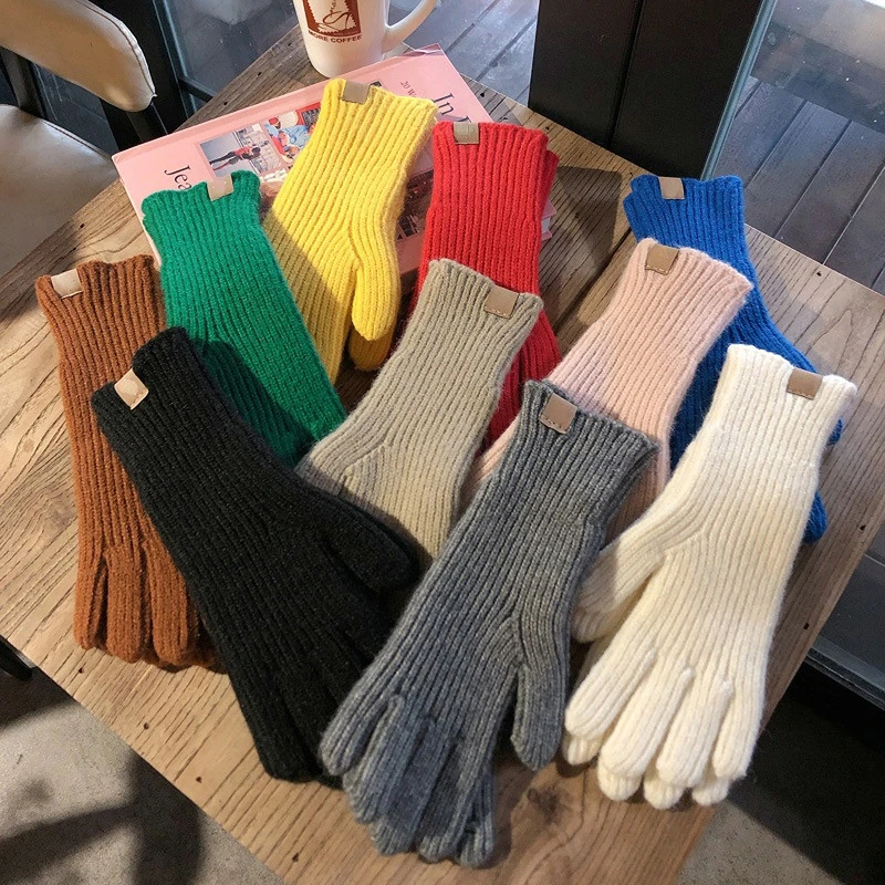 Fashion Touch Screen Knitted Gloves Women Winter Gloves Warm Riding Gloves Solid Fluffy Work Gloves Y2k Harajuku Kawaii Mittens
Fashion Touch Screen Knitted Gloves Women Winter Gloves Warm Riding Gloves Solid Fluffy Work Gloves Y2k Harajuku Kawaii Mittens