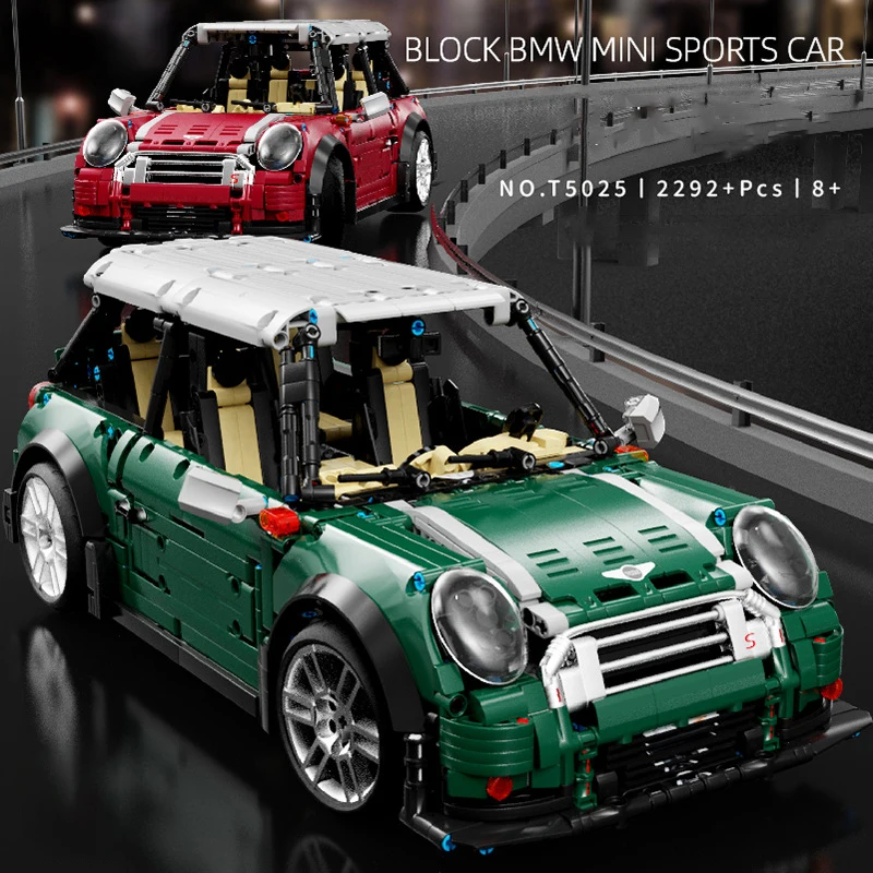 High-tech Series MOC Electroplating Version MINI Car APP Electric Remote Control Model Building Blocks Brick Toy Kids Gift Set
High-tech Series MOC Electroplating Version MINI Car APP Electric Remote Control Model Building Blocks Brick Toy Kids Gift Set
