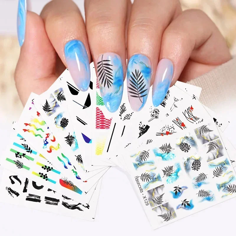 Spring Flower Series Nail Sticker with Ink Blooming Pattern Nail Art Decoration Self-Adhesive Manicure Accessories
Spring Flower Series Nail Sticker with Ink Blooming Pattern Nail Art Decoration Self-Adhesive Manicure Accessories