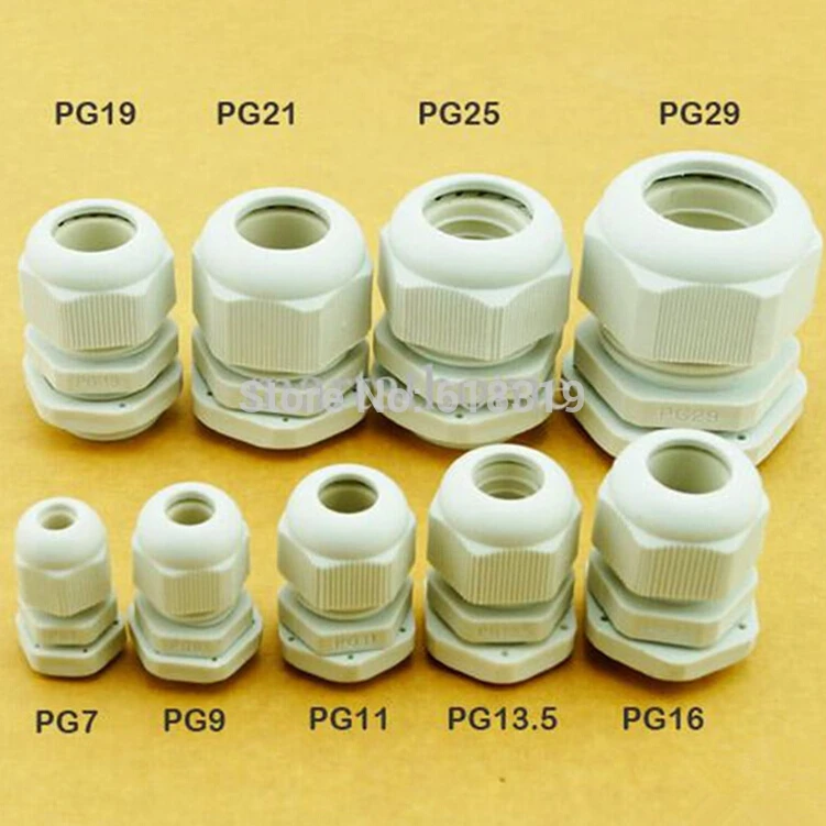 LEADER 50pcs/lot high performance PG13.5 Cable Gland IP68 Waterproof Connector Diameter 3-6.5mm Nylon Plastic Wire Glands
LEADER 50pcs/lot high performance PG13.5 Cable Gland IP68 Waterproof Connector Diameter 3-6.5mm Nylon Plastic Wire Glands