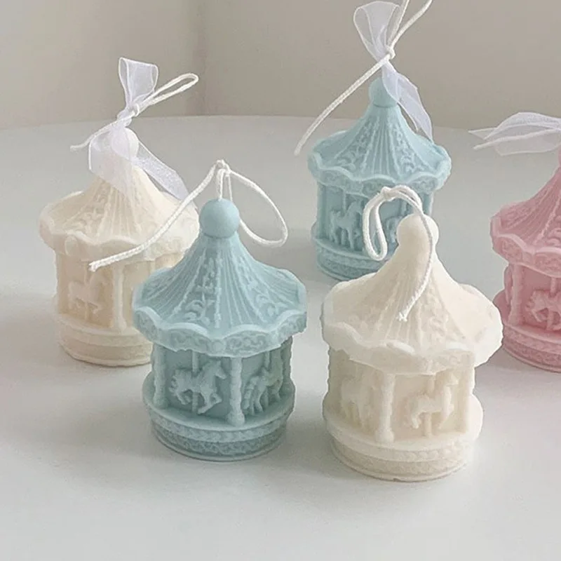2022 New 3D Carousel Candle Silicone Mold DIY Handmade Soap Gypsum Clay Resin Crafts Making Mould Home Decoration Ornaments
2022 New 3D Carousel Candle Silicone Mold DIY Handmade Soap Gypsum Clay Resin Crafts Making Mould Home Decoration Ornaments