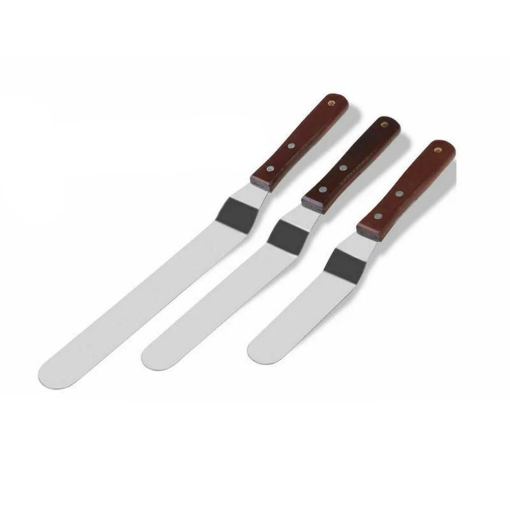 3 PCS Frosting Spreader Flat Icing Spatula Butter Cream Spatula Bent Icing Spatula Cake Cream Smoother Butter Spatula
3 PCS Frosting Spreader Flat Icing Spatula Butter Cream Spatula Bent Icing Spatula Cake Cream Smoother Butter Spatula