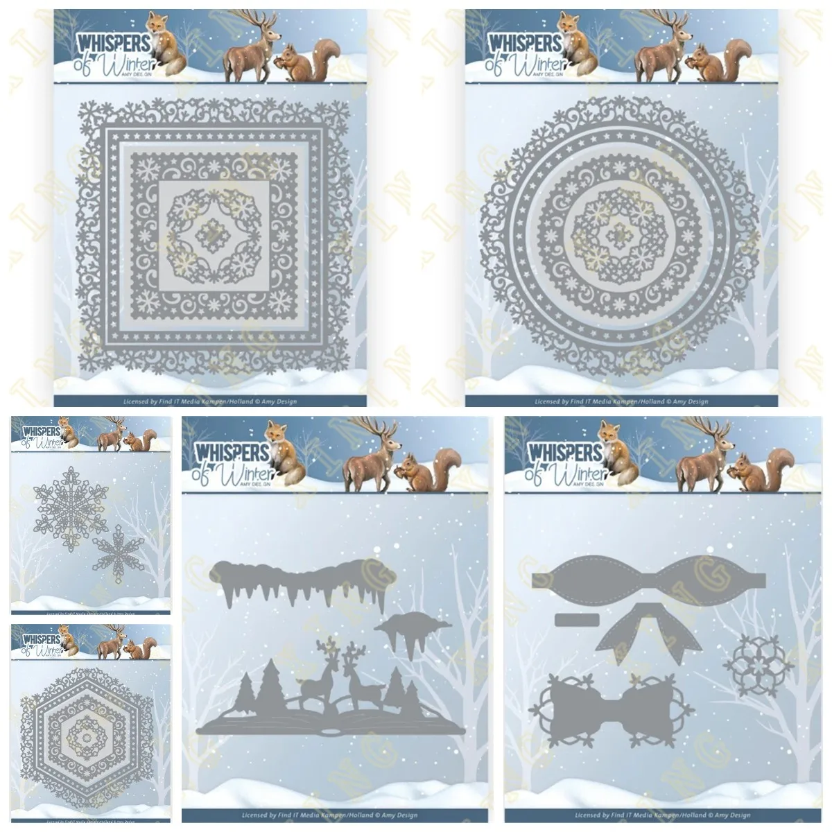 Winter Bows Snowflakes Circle New Metal Cutting Dies Scrapbook Diary Decoration Stencil Embossing Template DIY Greeting Card
Winter Bows Snowflakes Circle New Metal Cutting Dies Scrapbook Diary Decoration Stencil Embossing Template DIY Greeting Card