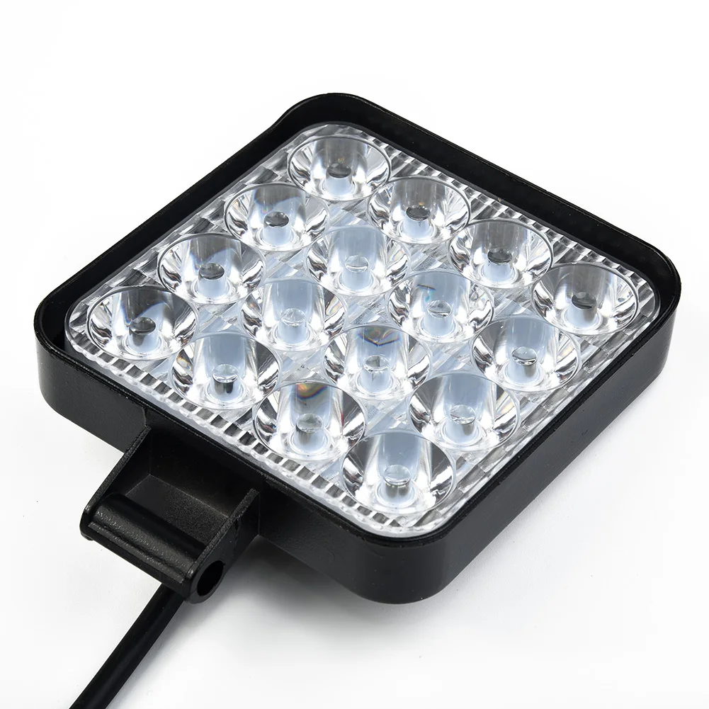 Car Work Light Bar ATV Off-road Driving Fog Super Bright Waterproof Lamp 12V 24V 48W 16-LED Exterior Parts Bulbs
Car Work Light Bar ATV Off-road Driving Fog Super Bright Waterproof Lamp 12V 24V 48W 16-LED Exterior Parts Bulbs