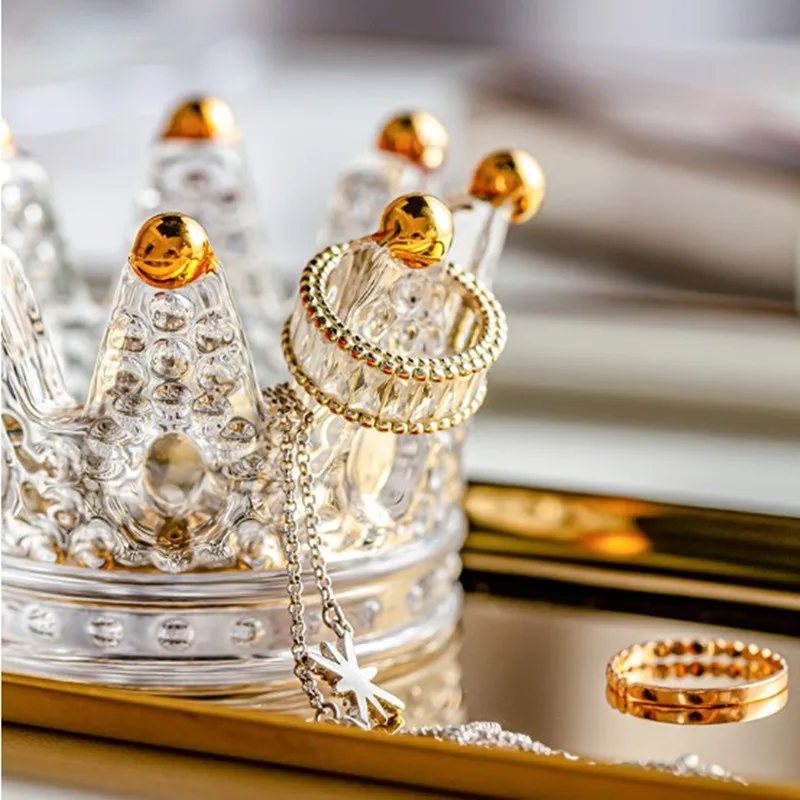 2PCS Clear Crystal Tealight Crown Candle Holders Home Decor Glass Cup Ashtray Dressing Table Decorate Ring Jewelry Candle Holder
2PCS Clear Crystal Tealight Crown Candle Holders Home Decor Glass Cup Ashtray Dressing Table Decorate Ring Jewelry Candle Holder