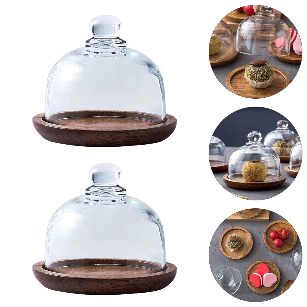 2Pcs Cake Party Practical Dessert Serving Plate Dessert Display Plate Cake Tray with Dome Cover
2Pcs Cake Party Practical Dessert Serving Plate Dessert Display Plate Cake Tray with Dome Cover