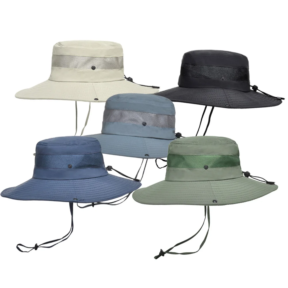 Fisherman Hat Mesh Holes Wide Brim Hat Breathable Hiking Boonie Hat Sun Hat Camping Equipments Hiking Fishing Outdoor Tools Part
Fisherman Hat Mesh Holes Wide Brim Hat Breathable Hiking Boonie Hat Sun Hat Camping Equipments Hiking Fishing Outdoor Tools Part