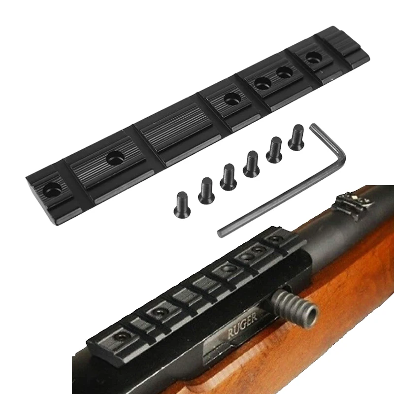 Основание прицела Пикатинни от 11 до 20 мм ласточкин хвост 3/8 дюйма крепление предварительно Просверленный приемник рельсовый адаптер для ох...
Основание прицела Пикатинни от 11 до 20 мм ласточкин хвост 3/8 дюйма крепление предварительно Просверленный приемник рельсовый адаптер для ох...