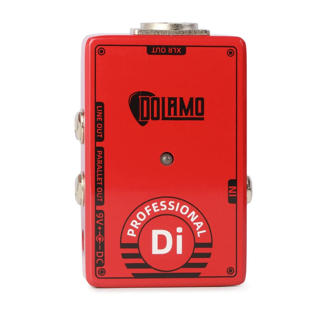 

D-7 DI BOX Guitar Effect Pedal with Ground Lift Switch XLR Out Professiona DI Box Guitar Pedals Guitar Parts Accessories
