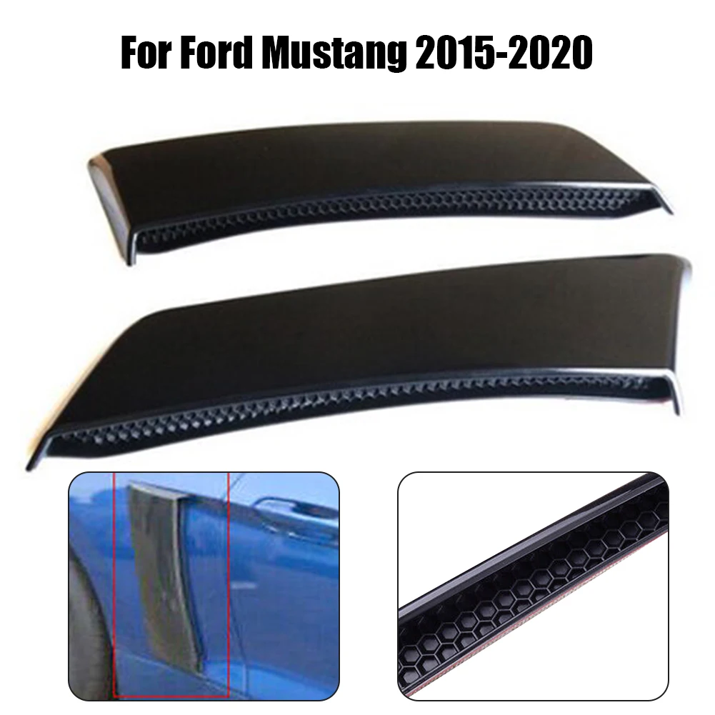 2Pcs Rear Fender Side Scoop Vents Trim For Ford Mustang 2015-2020 Side Scoop Air Vent Outlet Trim Car Door Exterior Trim
2Pcs Rear Fender Side Scoop Vents Trim For Ford Mustang 2015-2020 Side Scoop Air Vent Outlet Trim Car Door Exterior Trim
