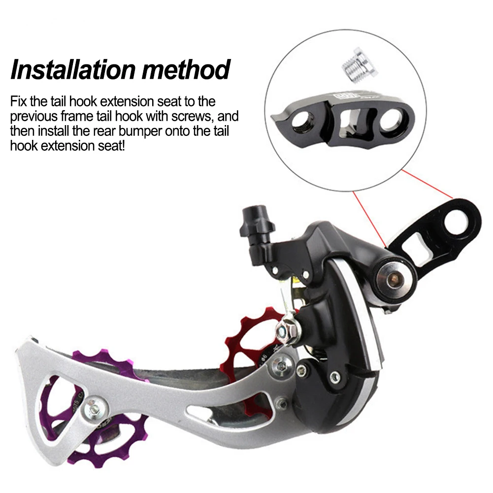 Unleash Your Bike\\'s Full Potential with Our High Quality Rear Dial Hook Extension Converter Frame Tail Hook Extension
Unleash Your Bike\\'s Full Potential with Our High Quality Rear Dial Hook Extension Converter Frame Tail Hook Extension