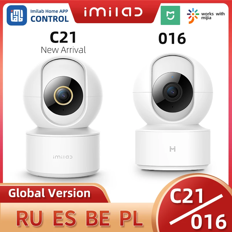 Newarrival IMILAB C21 Home Security Camera 4MP Full-HD IP Camera WiFi Indoor Cameras CCTV Baby Monitor Camera Work at IMILAB App
Newarrival IMILAB C21 Home Security Camera 4MP Full-HD IP Camera WiFi Indoor Cameras CCTV Baby Monitor Camera Work at IMILAB App