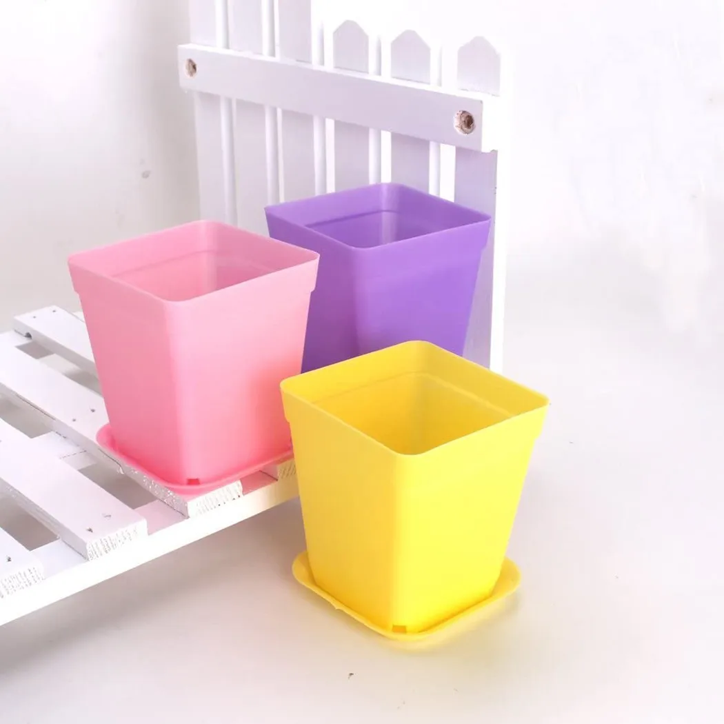 Home Office Blumentopf Kinderzimmertopf Flower Pot Kunststoff Mini Nursery Pot Plastic Gartendekoration Quadratisch
Home Office Blumentopf Kinderzimmertopf Flower Pot Kunststoff Mini Nursery Pot Plastic Gartendekoration Quadratisch