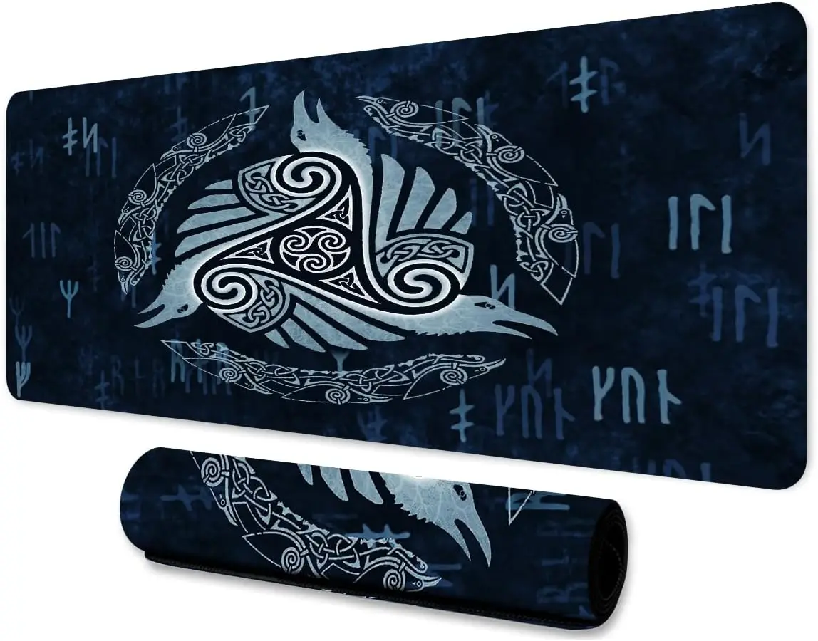 Большой игровой коврик для мыши Viking 31,5x11,8 дюймов
Большой игровой коврик для мыши Viking 31,5x11,8 дюймов